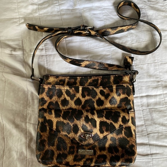 Carlos by Carlos Santana Handbags - Cheetah print crossbody or shoulder bag